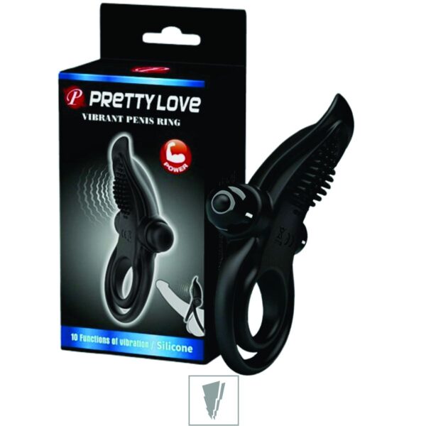 Anel Peniano Com Vibro Vibrant Penis Ring SI – – Preto - 184134