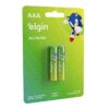 Pilha Palito AAA Alcalina 2un Elgin – Padrão - 858105 - Image 2