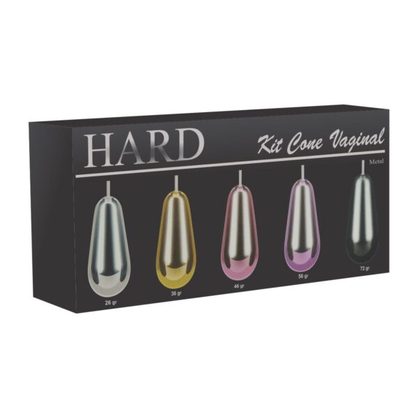 Kit Pompoar Com 5 Pesos Em Metal Hard – Padrão - 506133