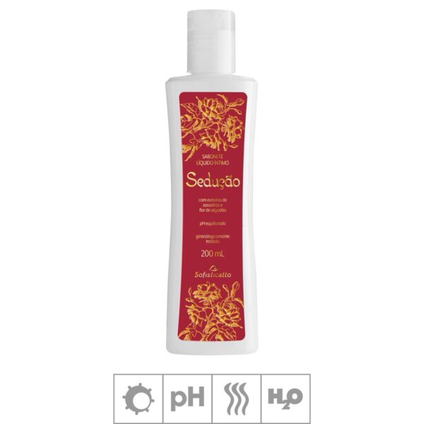 Sabonete Líquido Sofisticatto Sedução 200ml – Sassafrás Flor.Algod - 784833