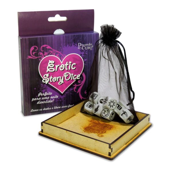 Jogo Erotic Story Dice Diversão ao Cubo – Padrão - 963493