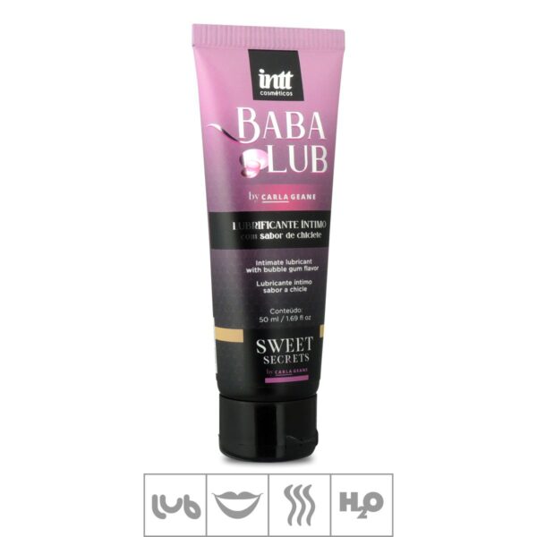 Lubrificante Beijável Babalub 50ml – Chiclete - 578691