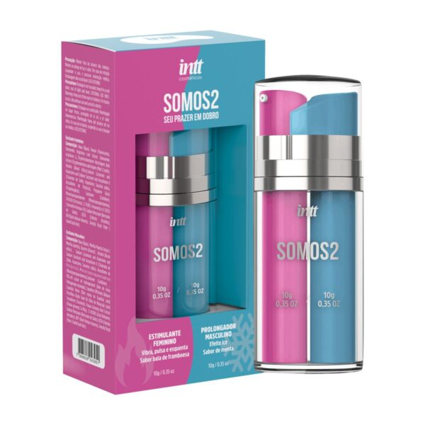 Excitante Feminino e Retardante Beijáveis SomoS2 10g – Padrão - 839013