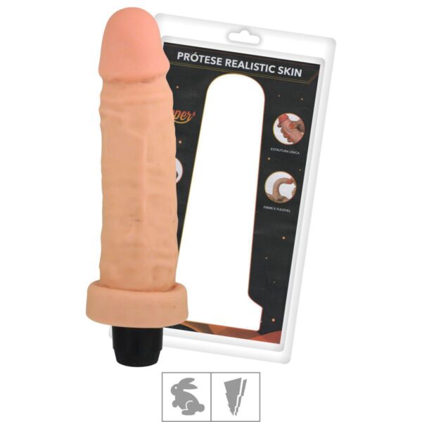 Prótese 17x14cm Com Vibro Bernard Upper – Bege - 629875