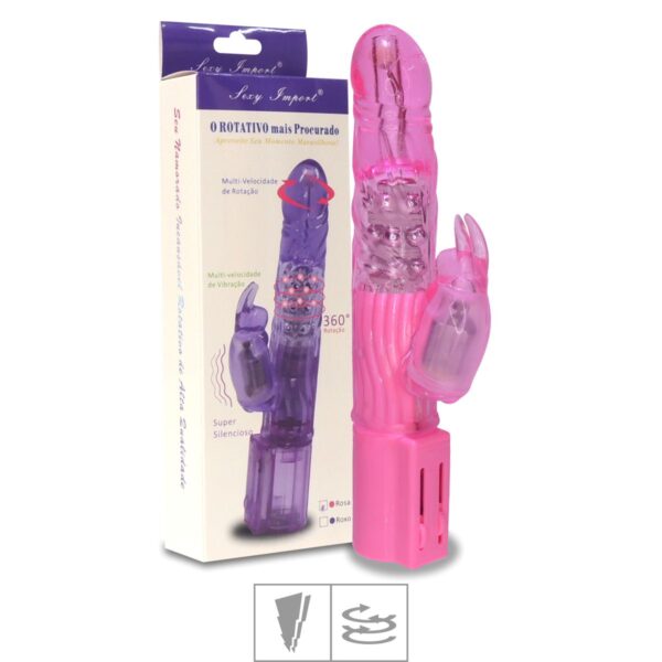 Vibrador Rotativo Multivelocidades Bichinhos SI – Rosa - 441613