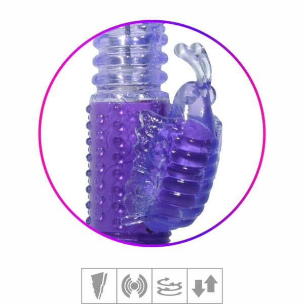 Vibrador Vai e Vem Estimulador Butterfly SI – – Roxo - 843916