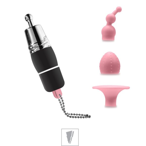 Mini Vibro Com 3 Massageadores SI – Preto - 321182