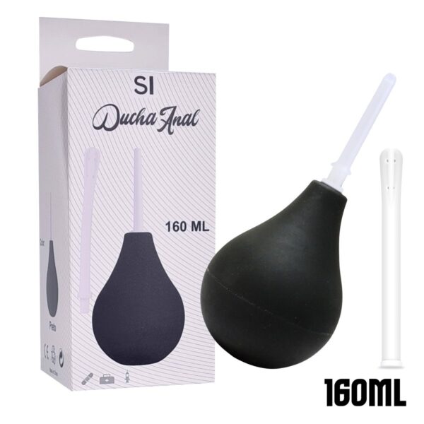Ducha Higiênica Rectal Syringe 160ml SI – Preto - 520880
