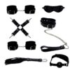 Kit Bondage Com 7 Itens SI – Preto - 143227 - Image 2