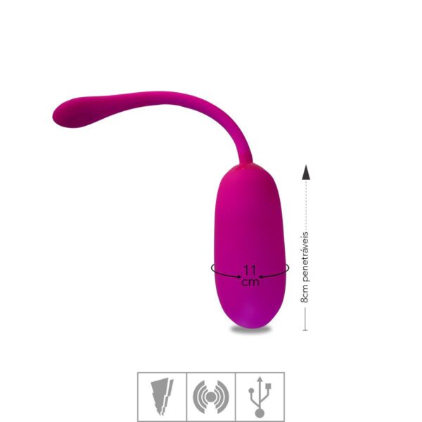 Cápsula Vibratória Recarregável Julius SI – Magenta - 641454