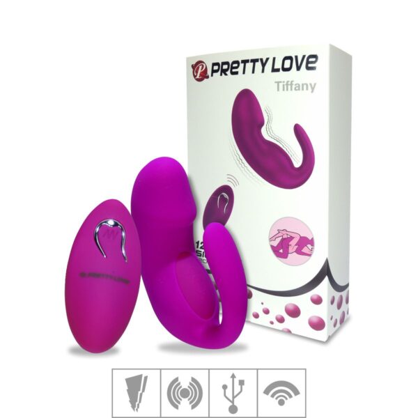 Vibrador Para Casal Recarregável Pretty Love Tiffany SI – Magenta - 124117