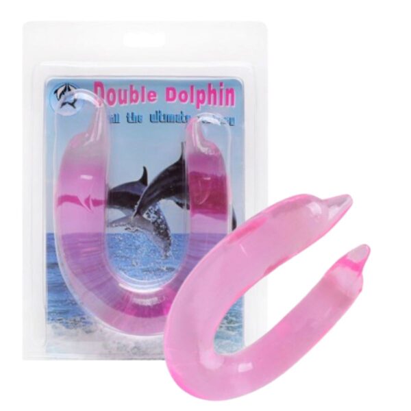 Estimulador Ponta Dupla Golfinho – Rosa - 187554