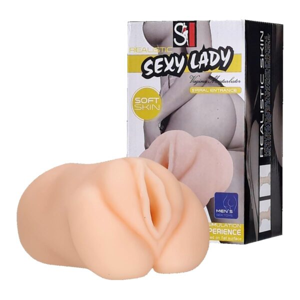 Masturbador Vagina Sexy Lady SI – Bege - 511304