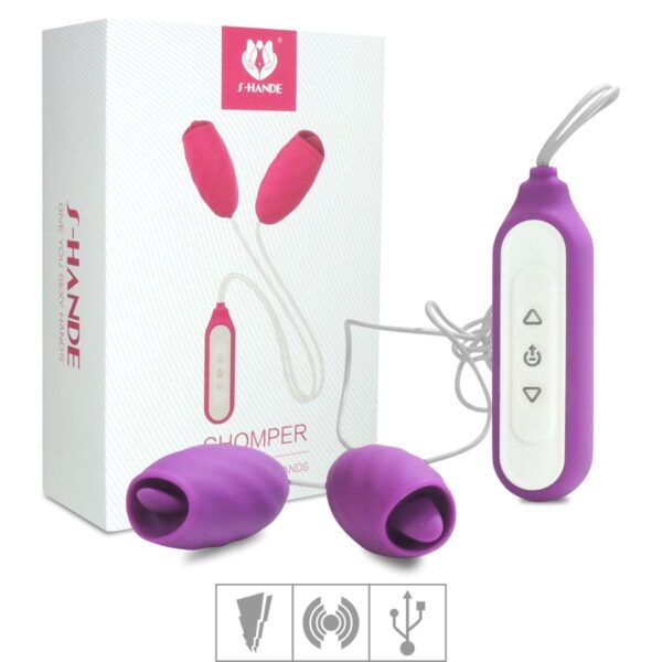 Bullet Recarregável Chomper SI – Roxo - 188446