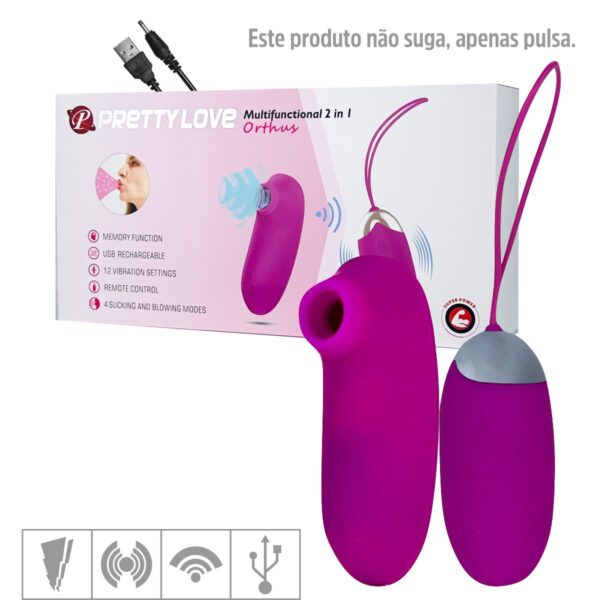 Vibrador Recarregável Orthus SI – Magenta - 323164
