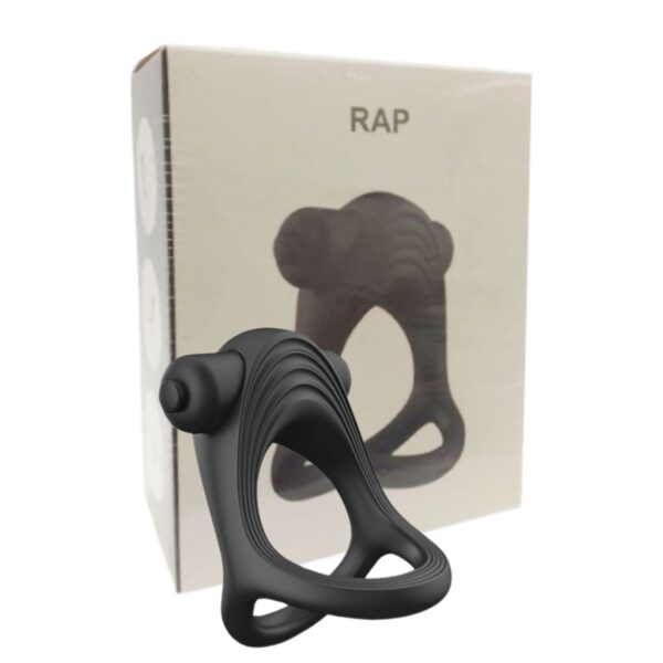 Anel Peniano Com Vibro Rap SI – Preto - 153031