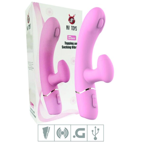 Vibradot Ponto G Com Pulsação Dixie SI – – Rosa - 186815