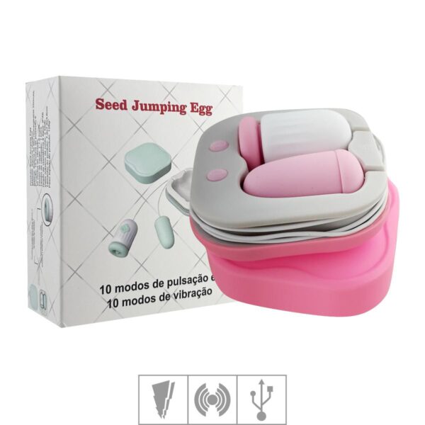 Estimulador Duplo Seed Jumping Egg SI – Branco - 311242
