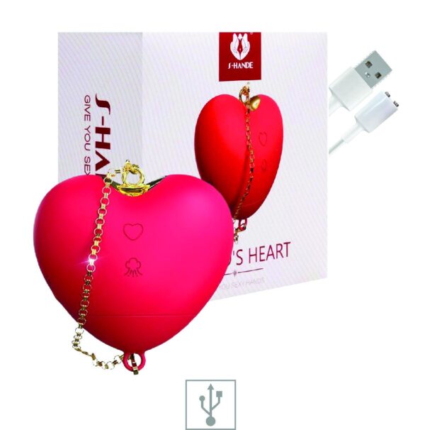 Estimulador Com Sucção Cupid’s Heart SI – Vermelho - 994616