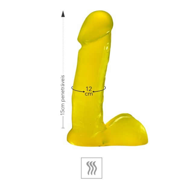 Prótese 15x12cm Aromática Com Escroto – Abacaxi - 877512