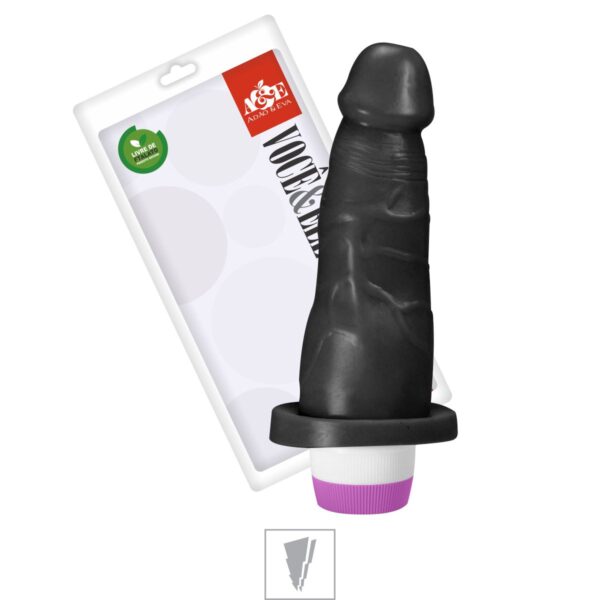 Prótese 13x15cm Com Vibro – Preto - 144862