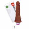 Prótese 18x16cm Com Vibro – Marrom - 749462 - Image 2