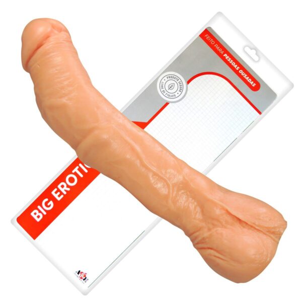 Prótese 23x18cm Com Escroto – Bege - 258542