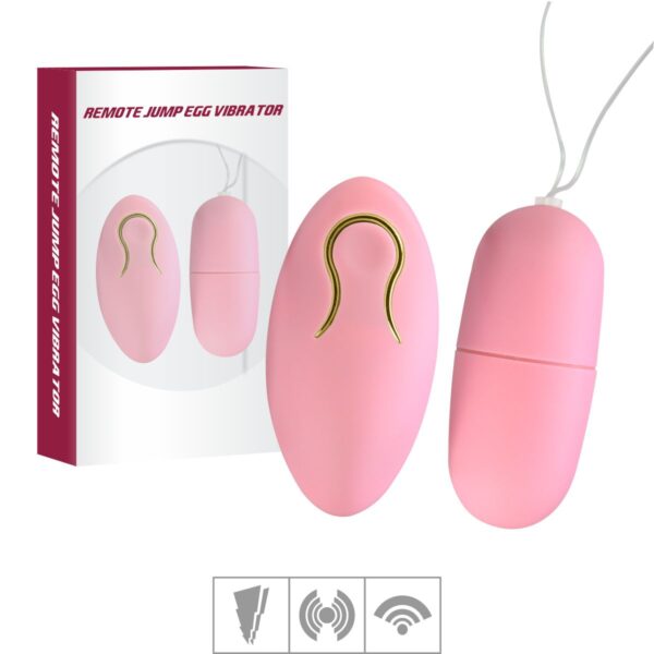 Bullet 10 vibrações Controle Wireless VP – Rosa - 123714