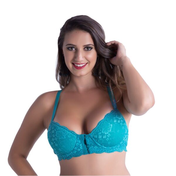 Soutien Duanip Com Bojo e Fecho Frontal – Azul Mar - 639729