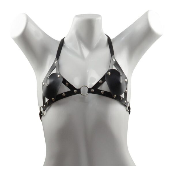 Top Coração Dominatrixxx – Preto - 970321