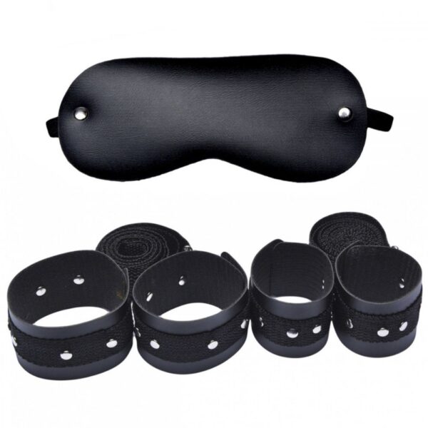 Kit Bondage Em Courvin Dominatrixxx – Preto - 539815