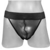 Cueca Jockstrap em Tule – Preto - 309042 - Image 2