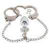 Kit Algema e Plug Cravejado M – Cromado - 233286 - Image 2