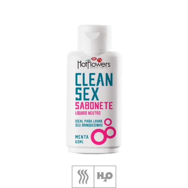 Sabonete Higienizador Limpa Toys Clean Sex 60ml – Menta - 115105