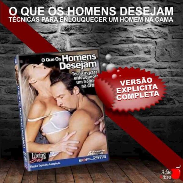 DVD Educativo O Que Os Homens Desejam – Padrão - 730733