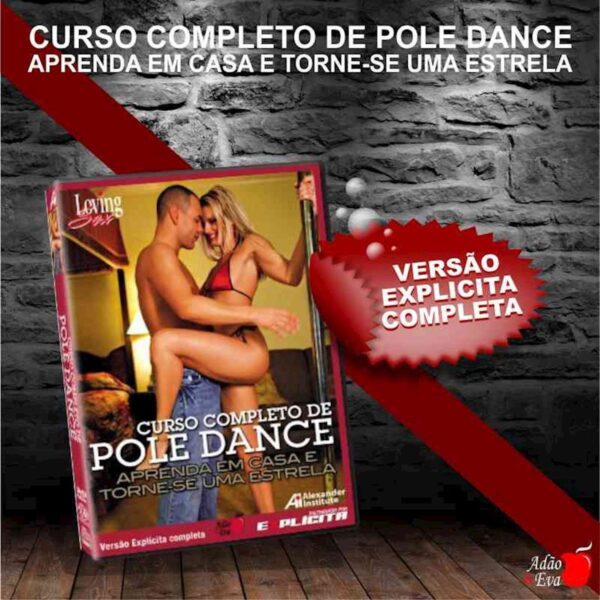 DVD Educativo Curso Completo De Pole Dance – Padrão - 263695