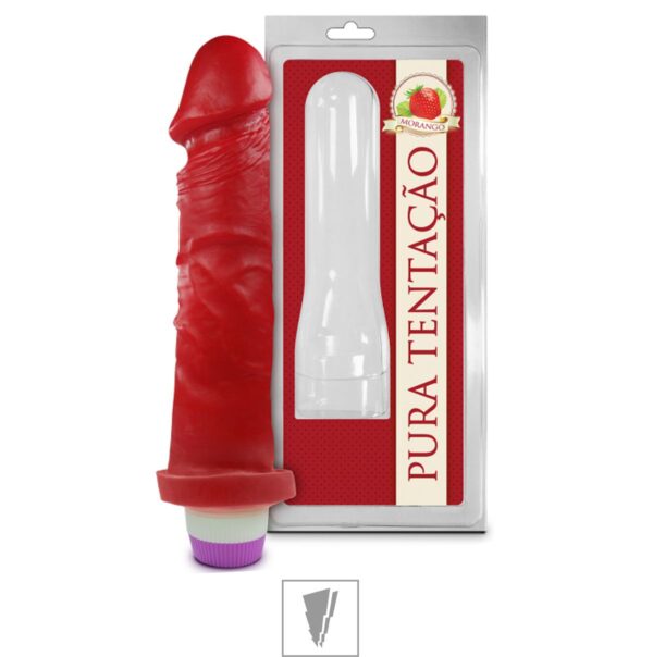 Prótese 17x15cm Com Vibro Aromática – Morango - 852468