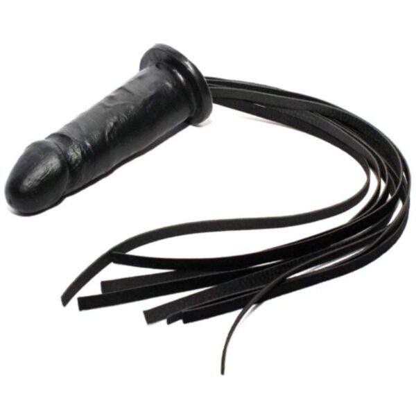 Chicote Com Prótese 14cm Brasil Fetiche – Preto - 202639