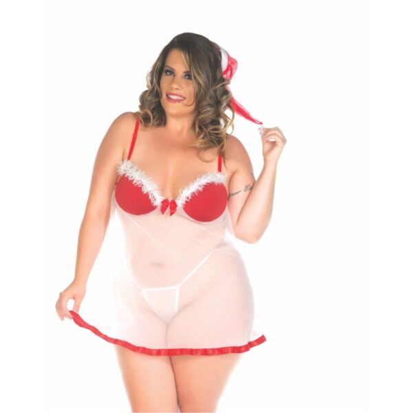 Fantasia Mamãe Noel Plus Size – Padrão - 535185