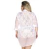 Robe Luxo Plus Size – Branco - 993871 - Image 2