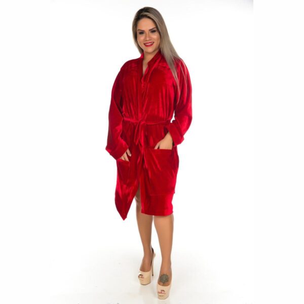 Roupão Mãe do Noivo – Vermelho - 203960