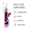 Vibrador Rotativo Coelhinho Jack Rabbit VP – Lilás - 115247 - Image 2
