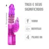 Vibrador Rotativo Multivelocidades Bichinhos VP – Rosa - 189524 - Image 2