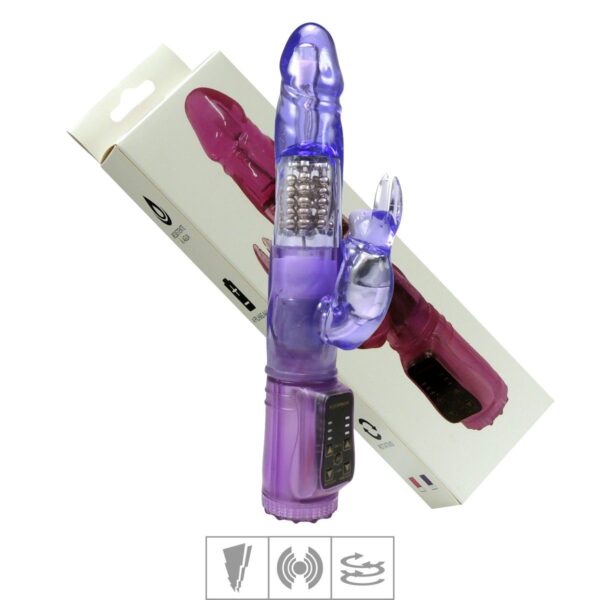 Vibrador Mini Vibration Rotativo Bichinhos VP – Roxo - 814041