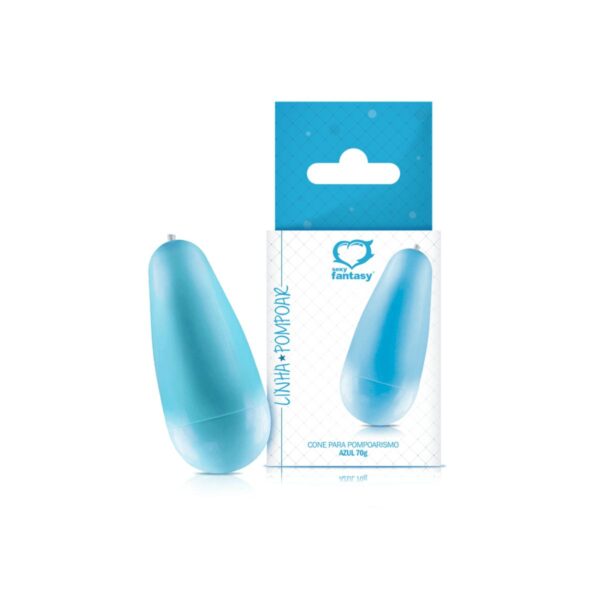 Cone Para Pompoarismo Linha Pompoar 70g – Azul - 473354
