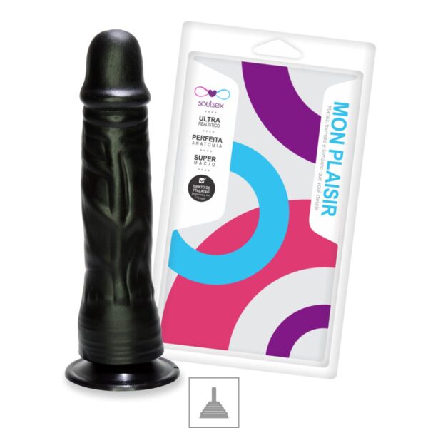 Prótese 20x16cm Com Ventosa – Preto - 543901