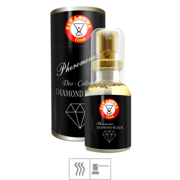 Perfume Afrodisíaco Pheromonas 20ml – Diamond Black (Masc) - 895695