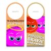Aviso De Porta Fofuras Da Maçaneta – Te Esperando Quietin - 471782 - Image 2