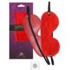 Tapa Olhos em Courvin Com Pelúcia Acaso – Vermelho - 152946 - Image 2