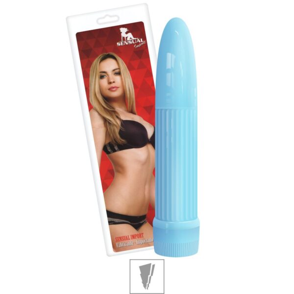Vibrador Personal Lover Bullet 11x8cm – Azul - 567506